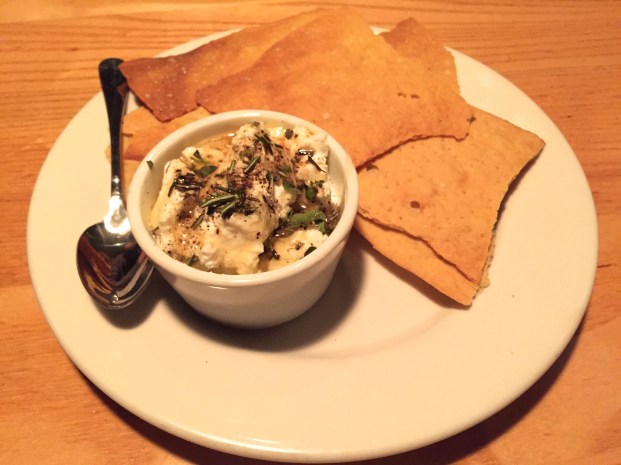 Crackers and Ricotta