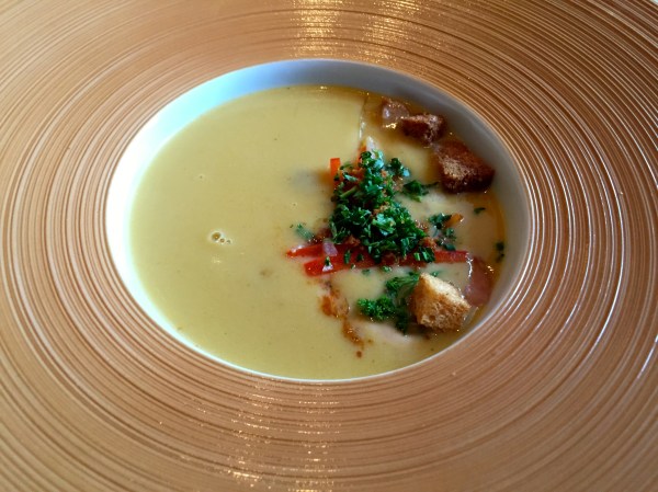 Leek and Mussel Bisque
