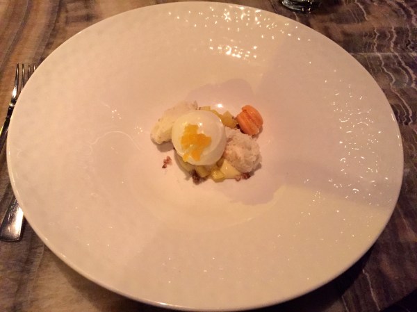 Frozen Yogurt - pineapple, passionfruit, buckwheat