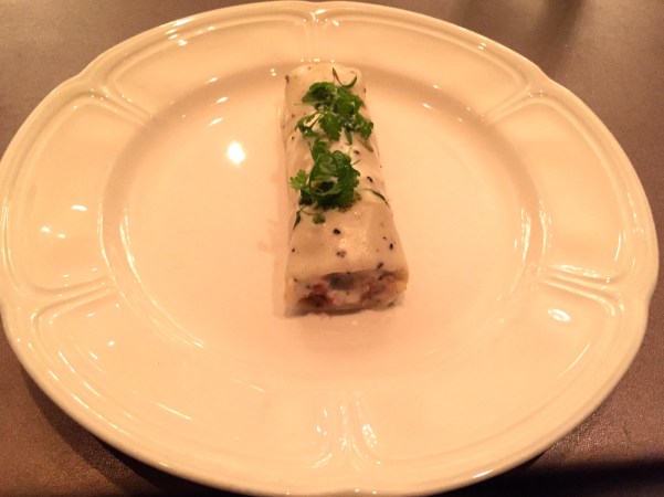 Cannelloni barcelonesa - black truffle bechamel