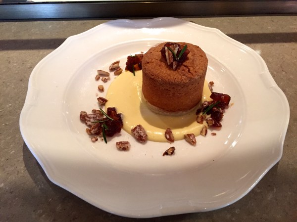 Nico Torte - Candied Pecans, Apple Confit, Rosemary, Burnt Vanilla Gelato ($12)