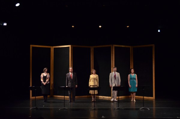 Lydia Berger Gray, Michael Lasswell, Mary Michell, Doug MacKechnie, and Leslie Ann Handleman (photo credit: Janine Pixley)