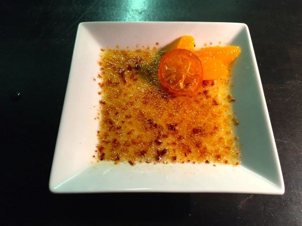 Duck Egg Creme Brulee